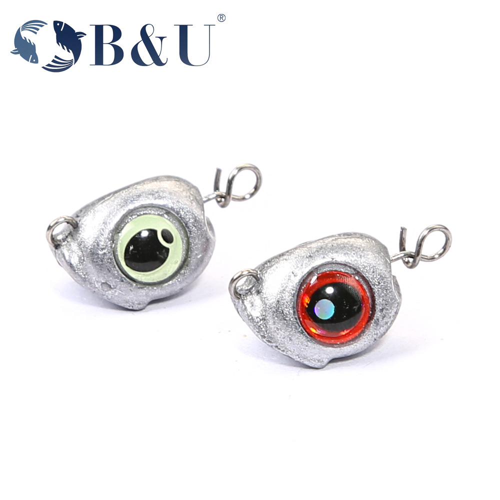 Fishing Hook Offset - B&U Swing Jig Head Cheburashka Sinker