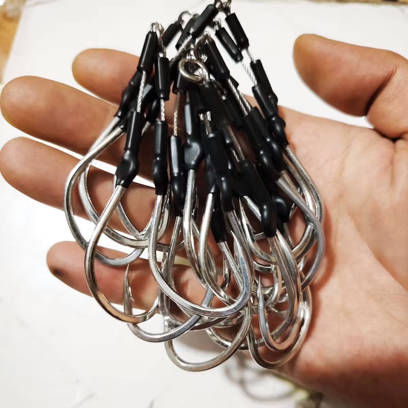 2pcs Barbed Hooks Sea Fishing  - Fishing Hook Jig 评论和价格