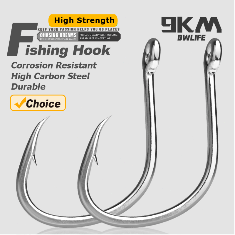 9KM Fishing Hooks Saltwater Li - Fishing Hook Offset 评论和价格