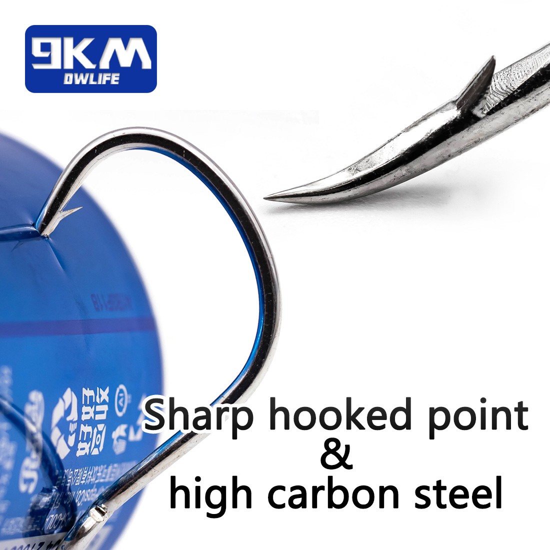 9KM Fishing Hooks Saltwater Li - Fishing Hook Offset 评论和价格