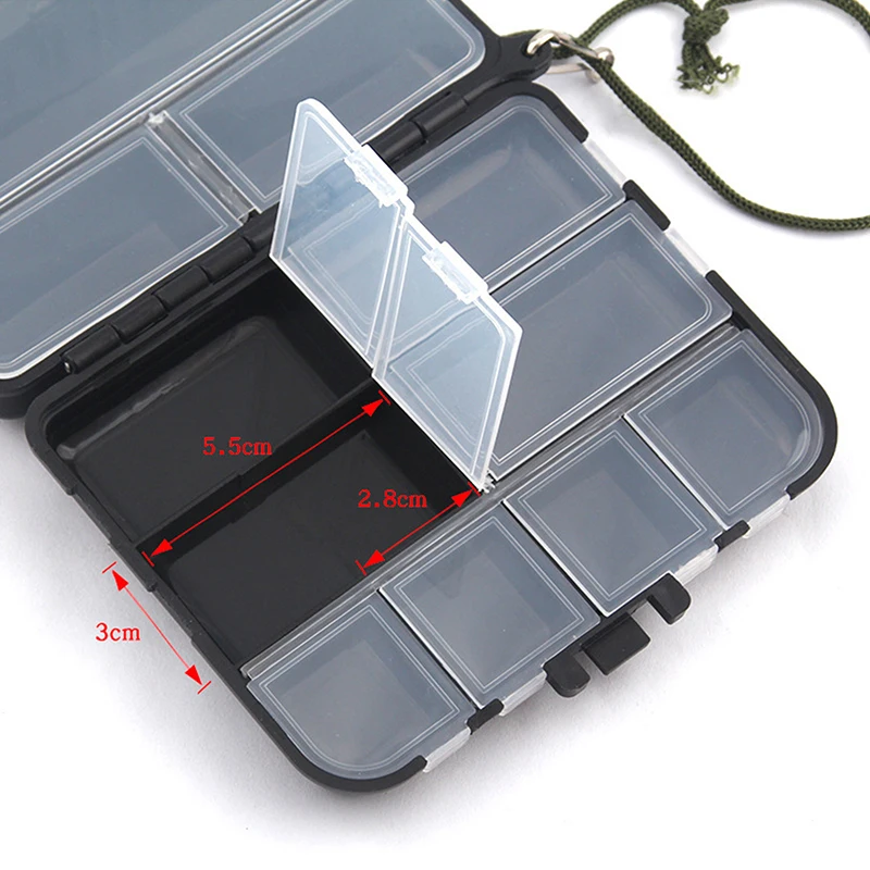 Mini Storage Case Double Layer - Fishing Hook Box 评论和价格