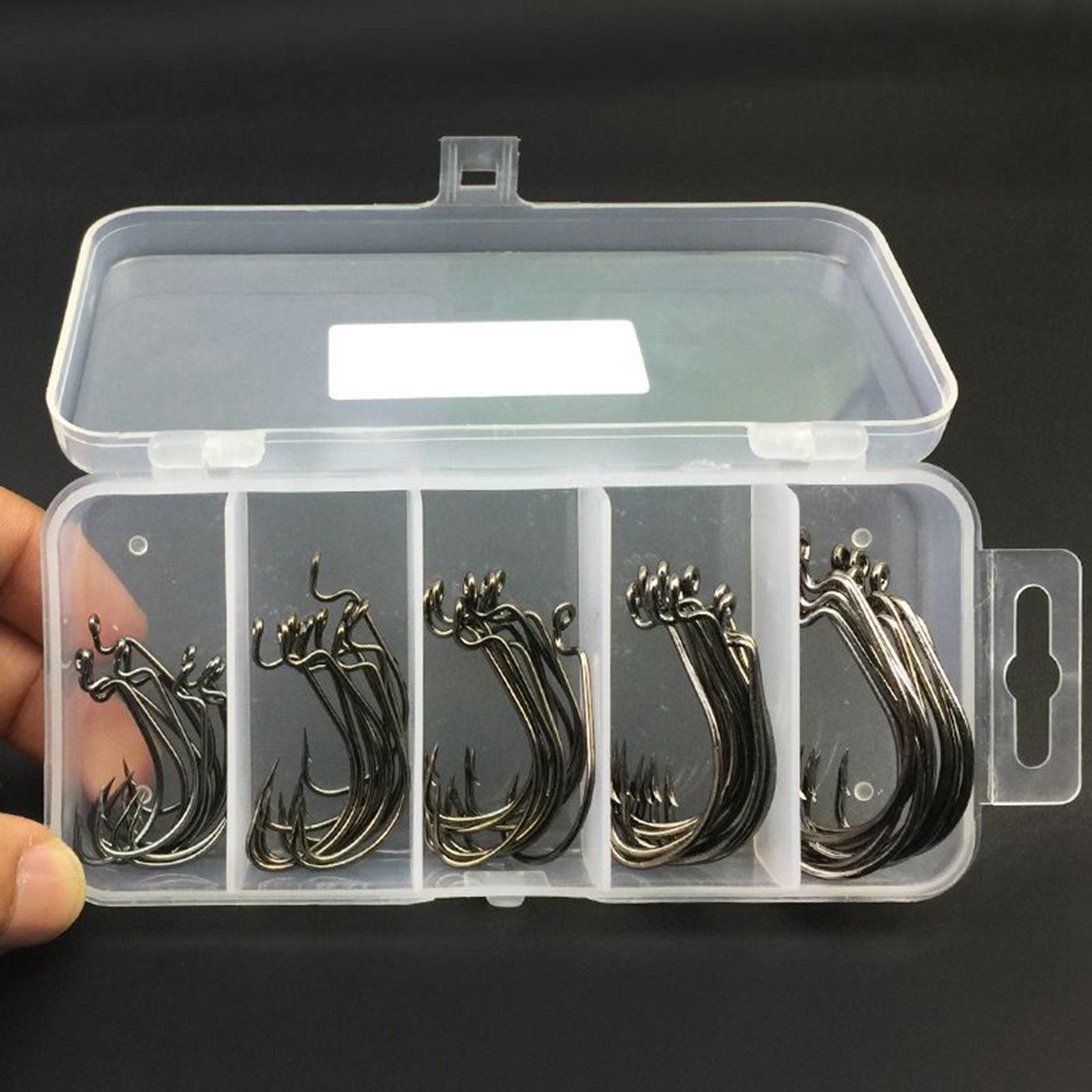 A99I-102Pcs Fishing Hooks High - Fishing Hook Jig 评论和价格