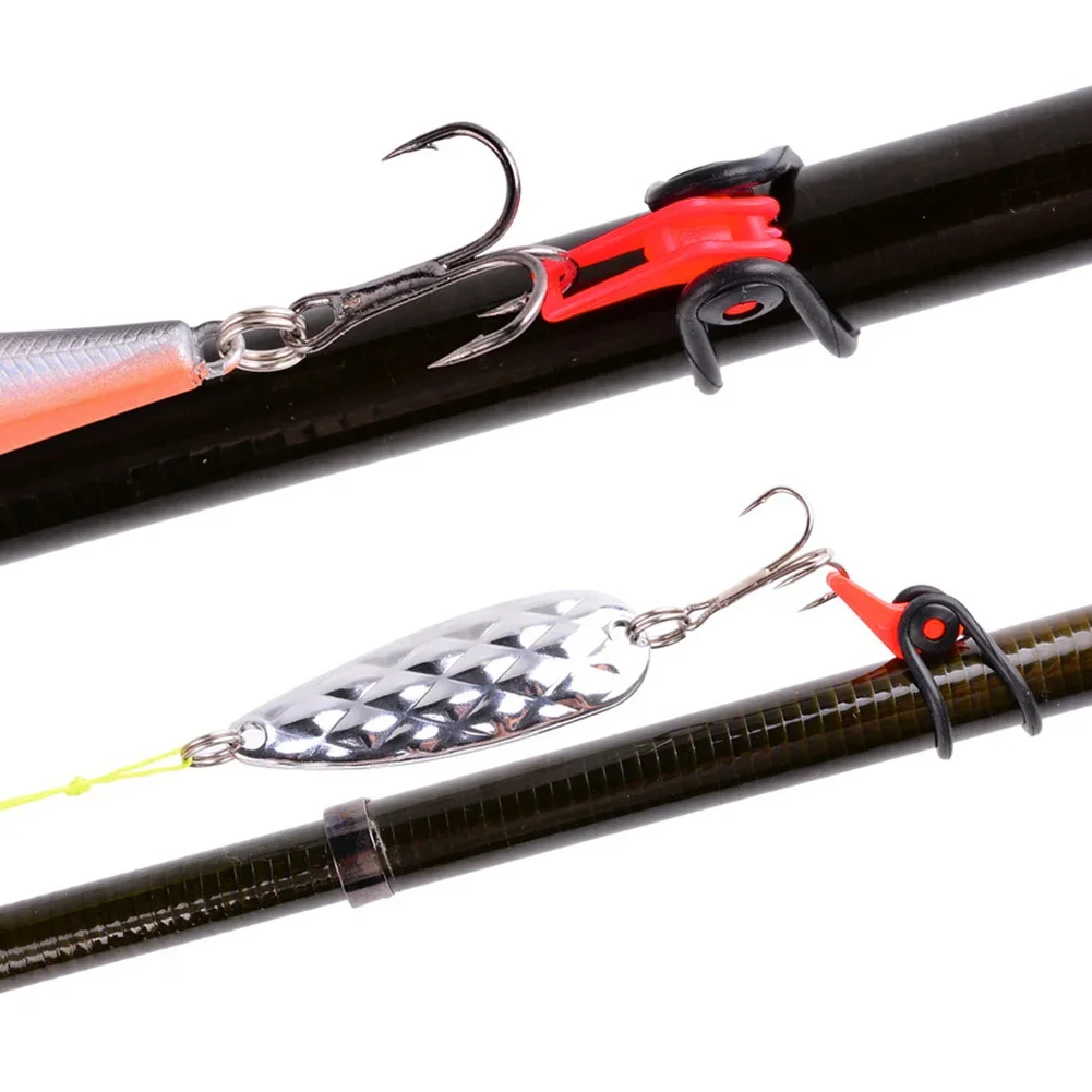 10pcs/lot Fishing Rod Pole Hoo - Fishing Hook Jig 评论和价格