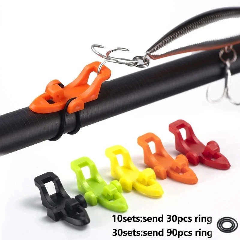10-20sets Fishing Rod Pole Hoo - Fishing Hook Box 评论和价格