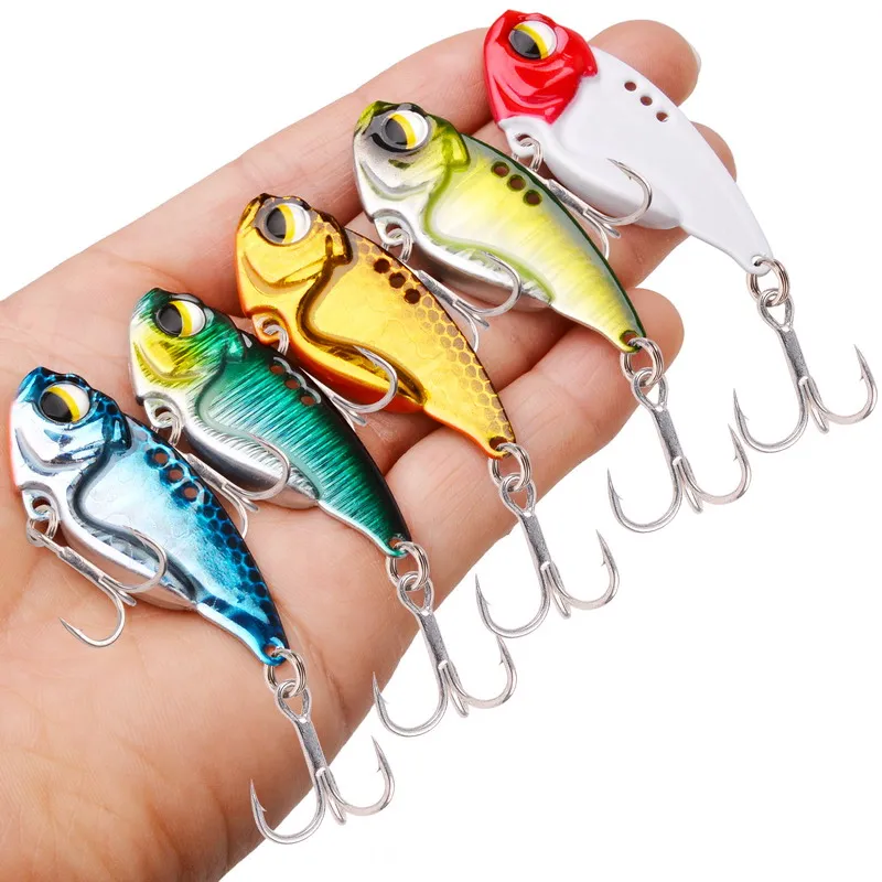 5pcs/box VIB Fishing Lures Spo - Fishing Hook Jig 评论和价格